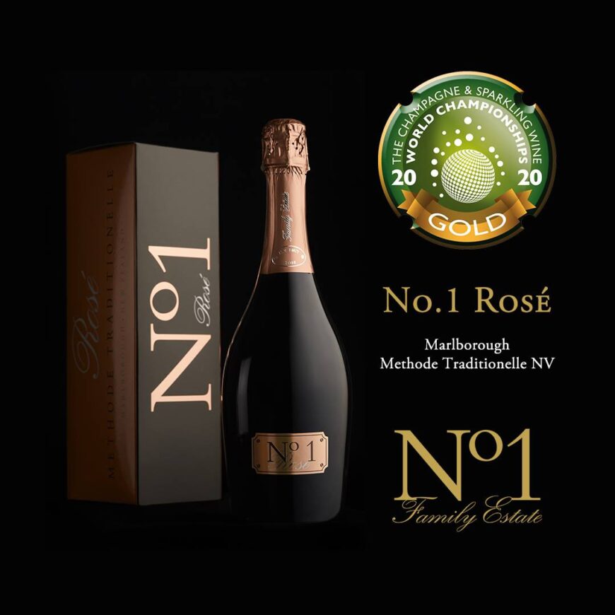 GOLD for No.1 Estate Rosé at CSWWC 2020
