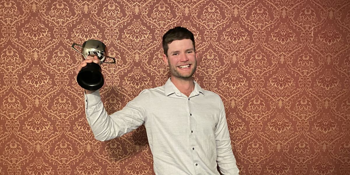 Douw Grobler from Trinity Hill North Island 2022 Young Winemaker of the Year