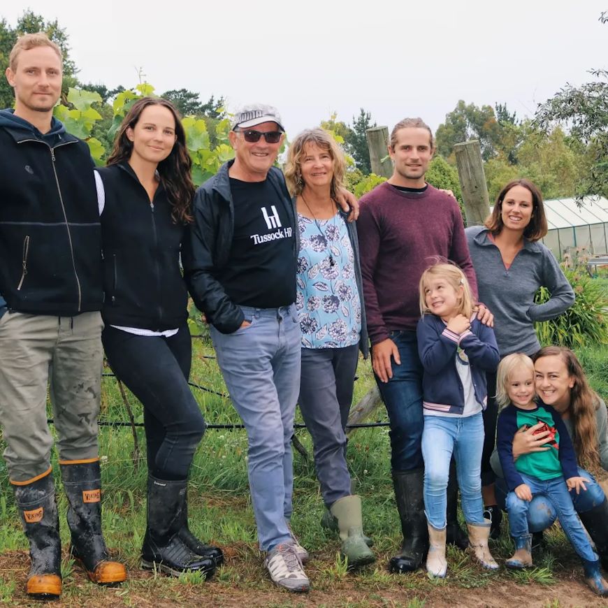 The Targett Family - Owners of Tussock Hill