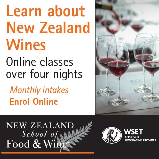 Learn About New Zealand Wines - Online Classes Over Four Nights - Enrol Now.