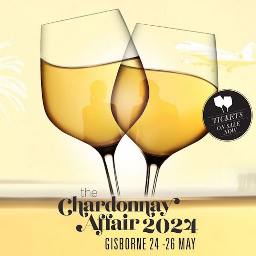 The Chardonnay Affair 2024 - Tickets On Sale Now - RENDEZVOUS WITH GISBORNE’S FINEST CHARDONNAYS IN THIS ARRAY OF SUMPTUOUS EVENTS