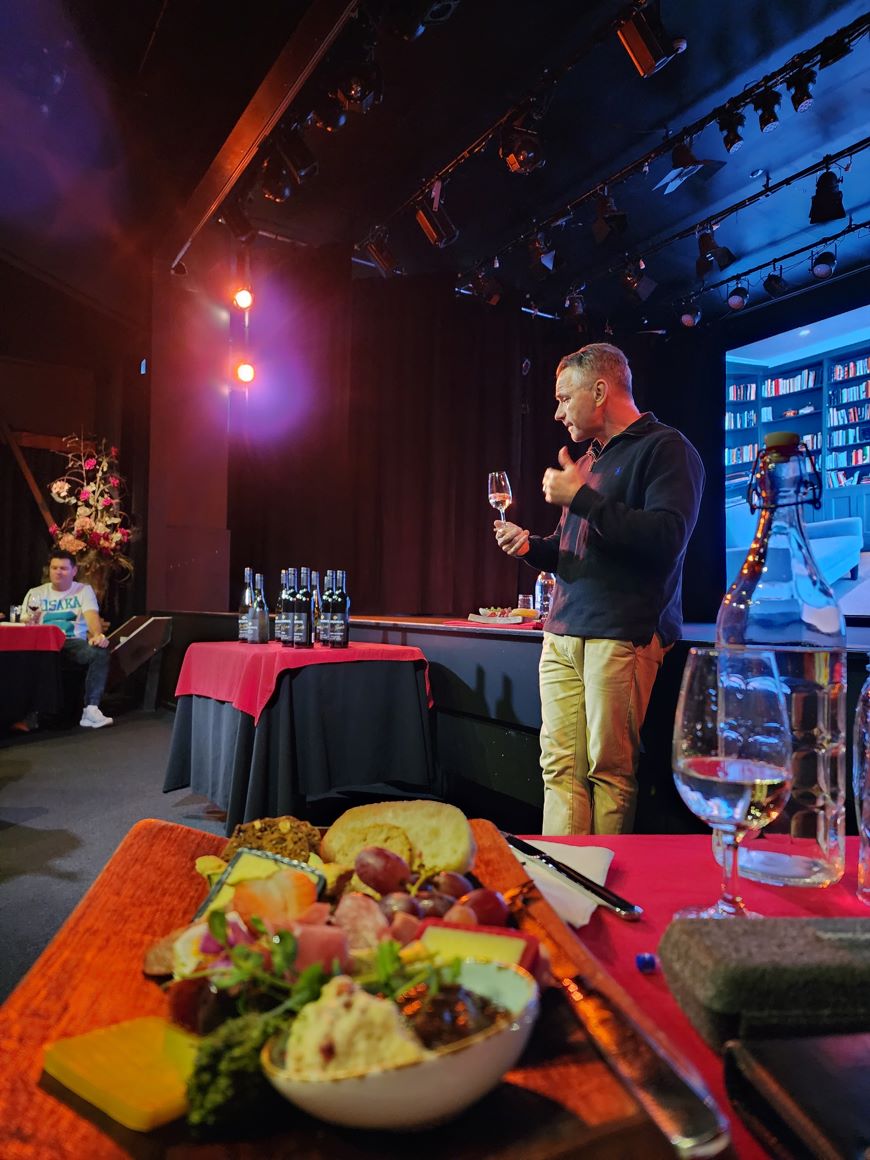 Darren from Brockenchack presenting