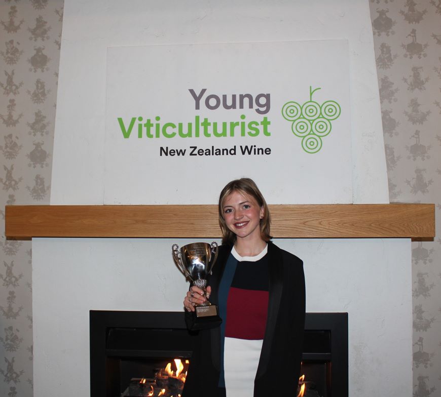 Annika Salenjus - 2024 Wairarapa Young Viticulturist of the Year