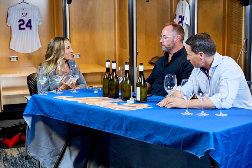 Blending the Sauvignon Blanc - Invivo X, SJP