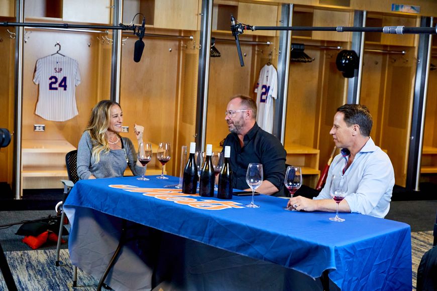 Blending the Pinot Noir - Invivo X, SJP