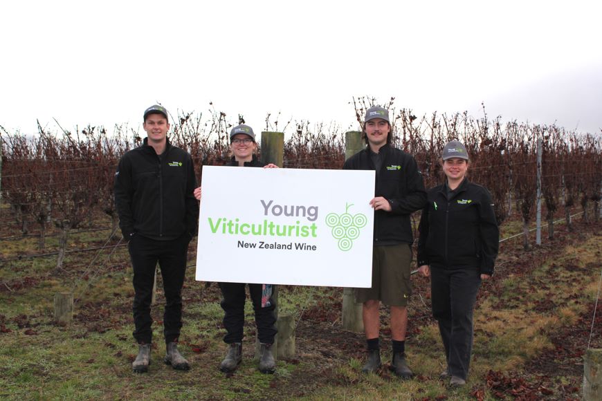 L to R: Nick McArthur - Piper Eder - Louis Szigetvary - Georgia Mehlhopt
