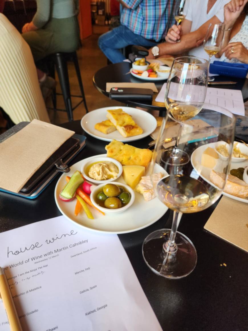 Jules provided some yummy nibbles to accompany the wines