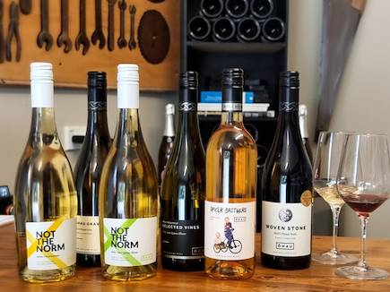 Wines in Tasting Room