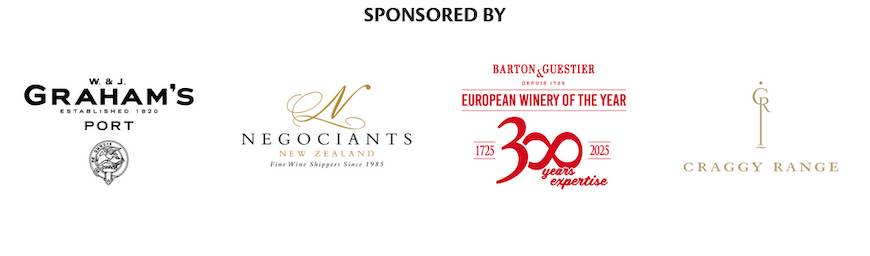 Top 100 Sommeliers 2025 Sponsors