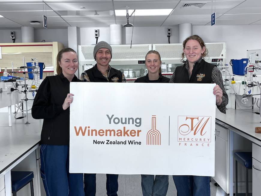 Contestants North Island Young Winemaker