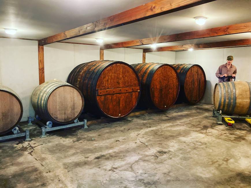 Totara Casks and barrels at Cambridge Road