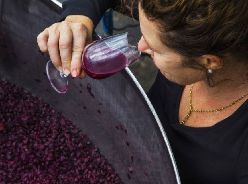 Ataahua Wines - Stephanie Tasting Wine