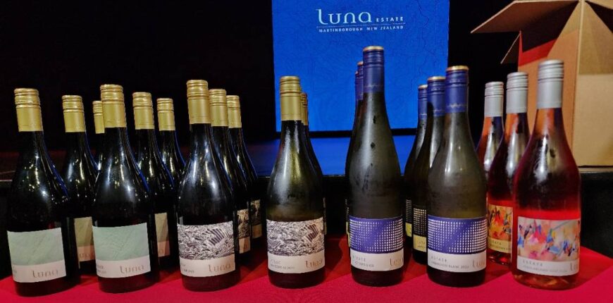 Luna Estate Wine Line-up