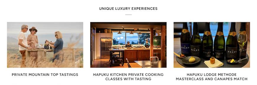 Esses Wine Company Experiences