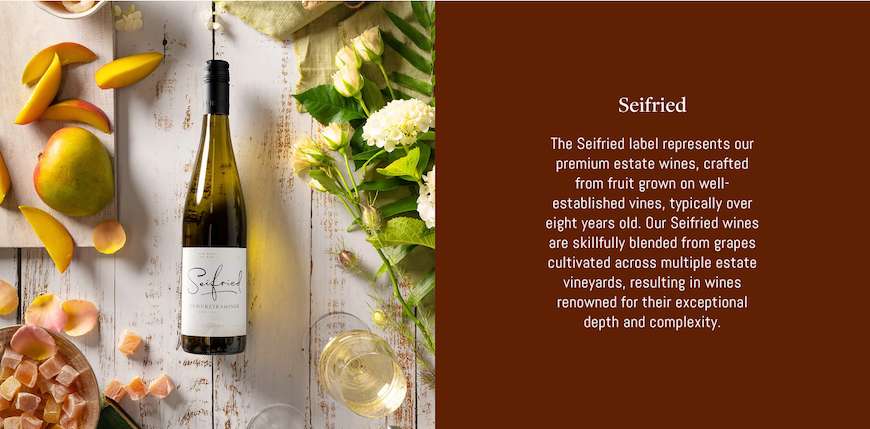 The Seifried Collection - Click to Explore. The Seifried Estate Collection - Click to Explore.