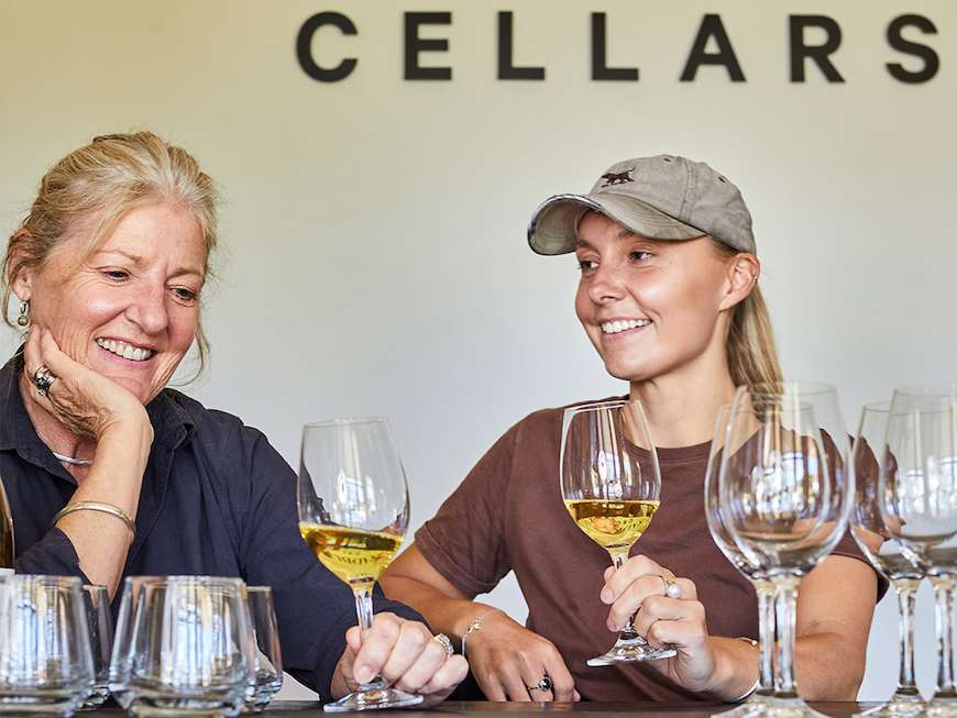 Kate and Penelope from Radburnd Cellars 